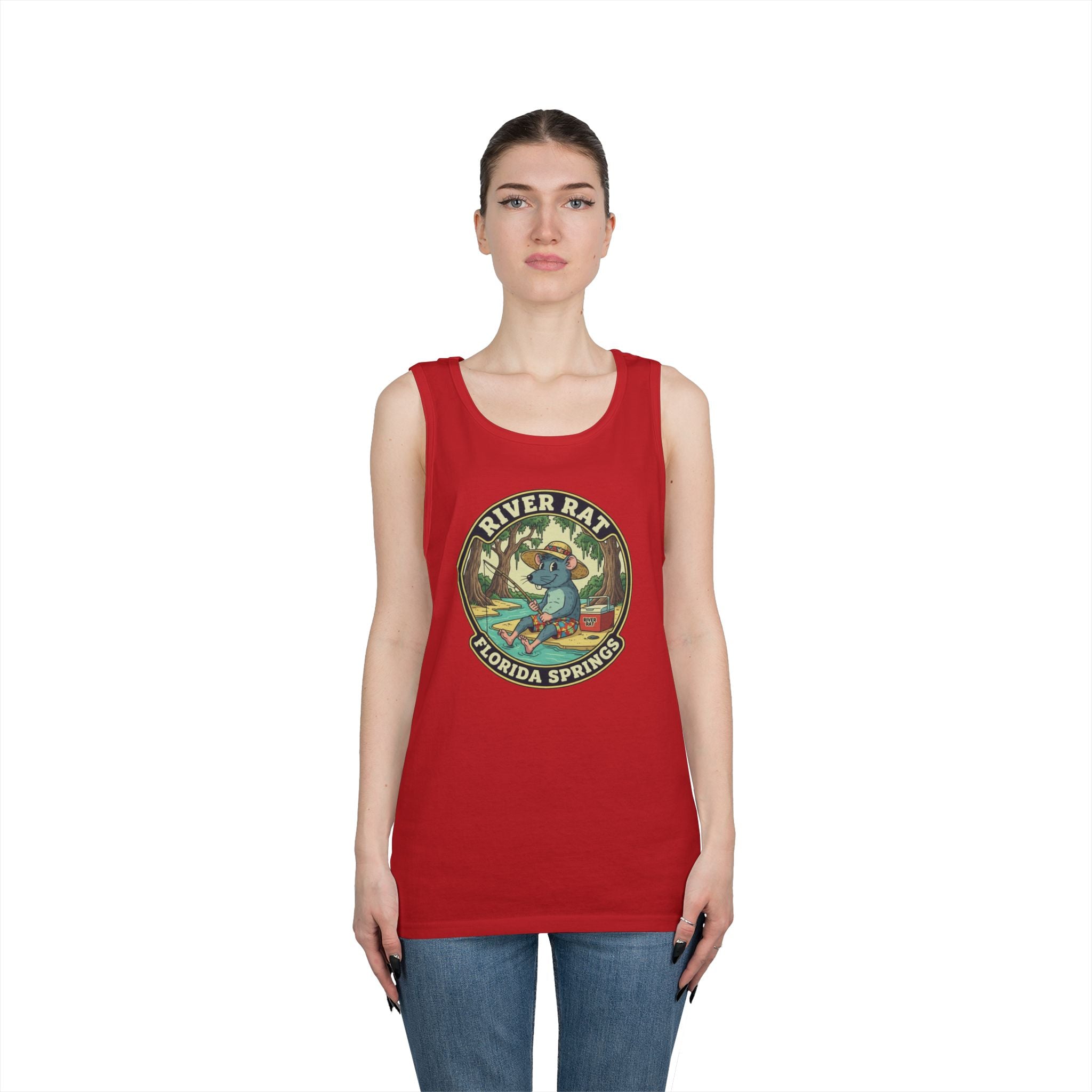 River Rat Fort White FL Fishing Tank Top
