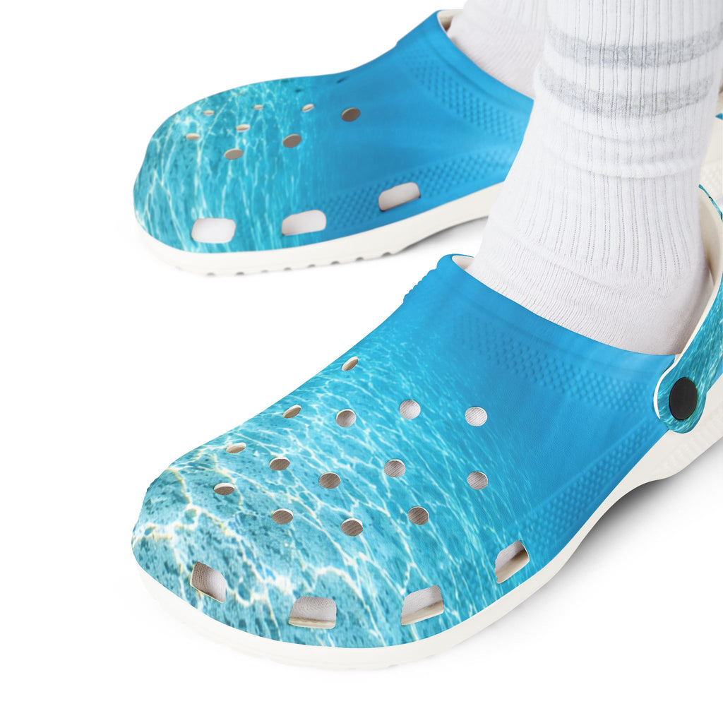 Aqua Pool Slip-On Clogs — Waterproof EVA Foam Beach Shoes