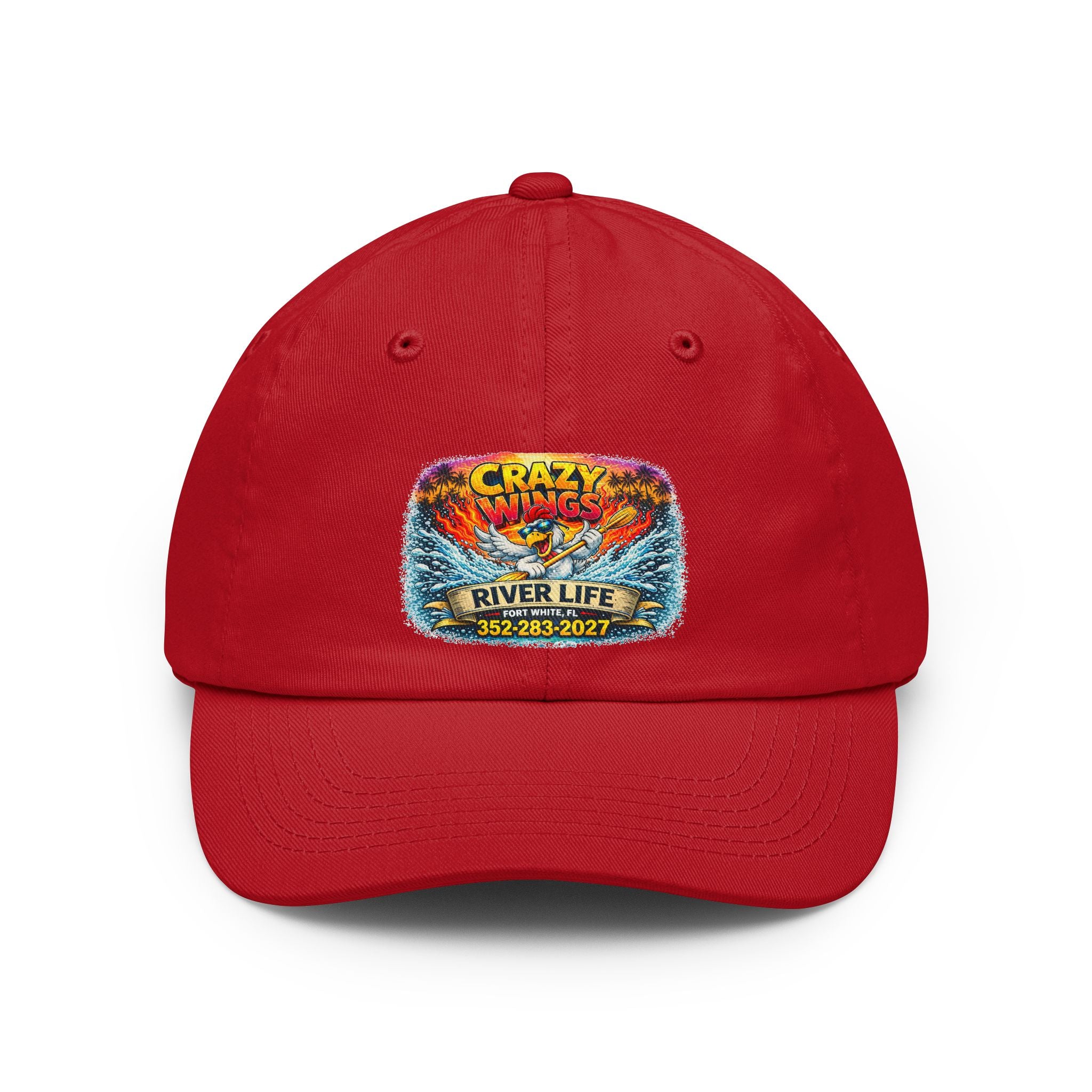 Crazy Wings River Life Dad Hat – Vintage Surf Boating Cap