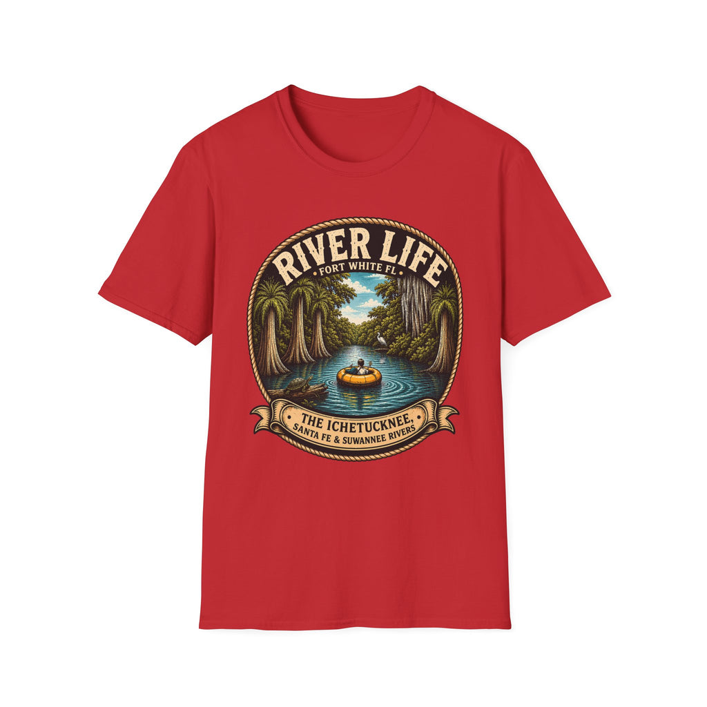 River Life Fort White Mens T-Shirt — The Keene