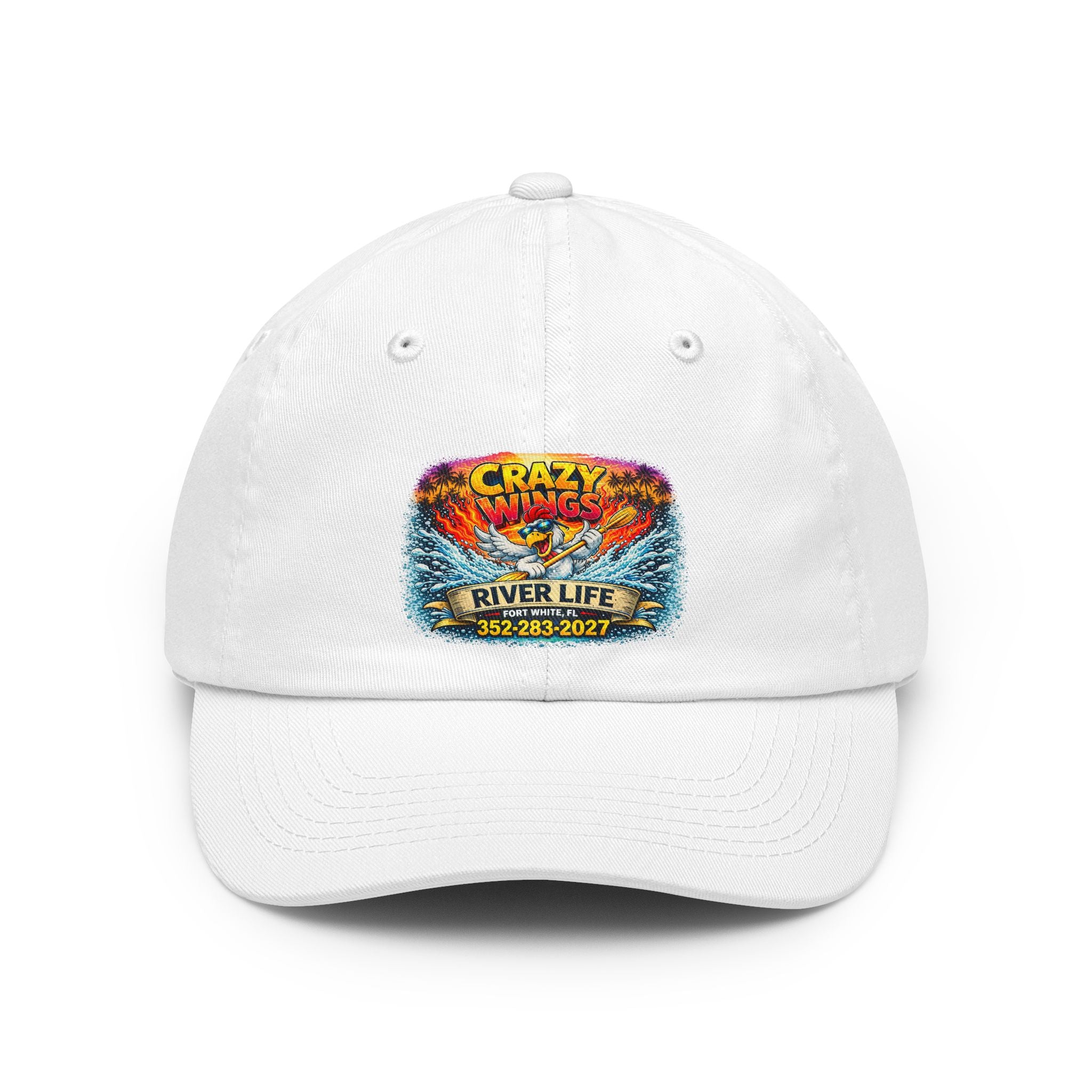 Crazy Wings River Life Dad Hat – Vintage Surf Boating Cap