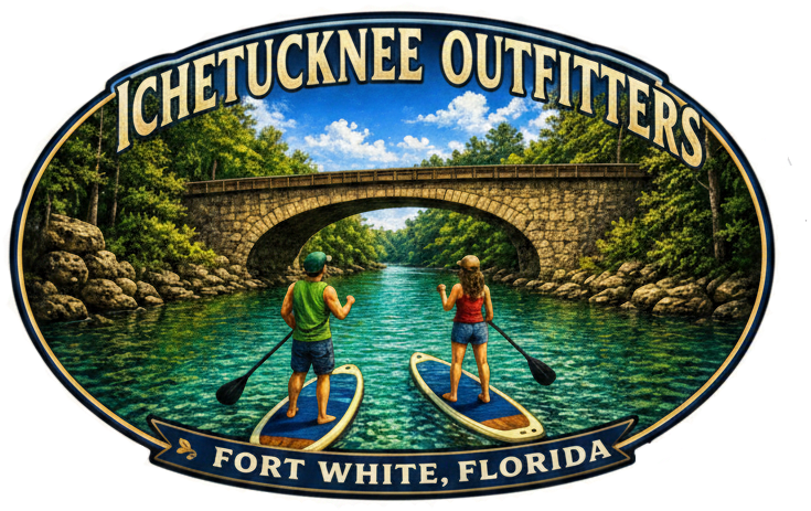 Ichetucknee Outfitters River Rat Paddleboarders Tee