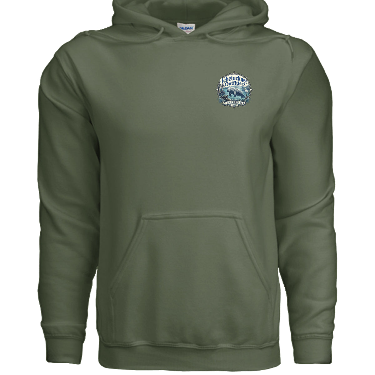MILITARY GREEN - G185 - FRONT